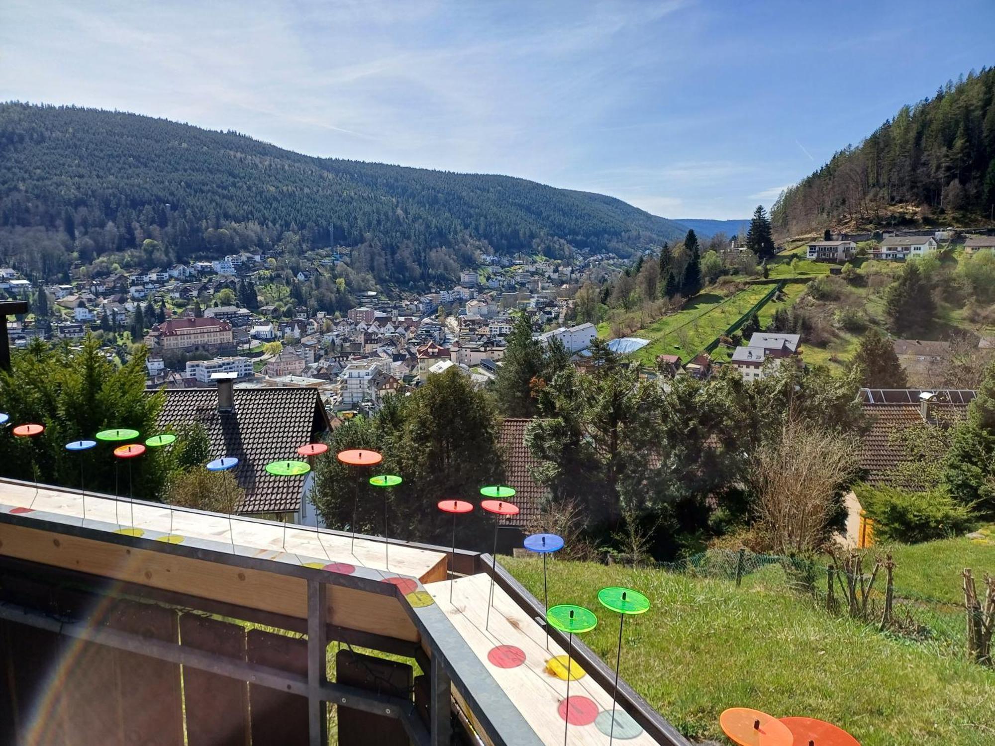 Ferienwohnung Panoramablick Bad Wildbad Eksteriør billede