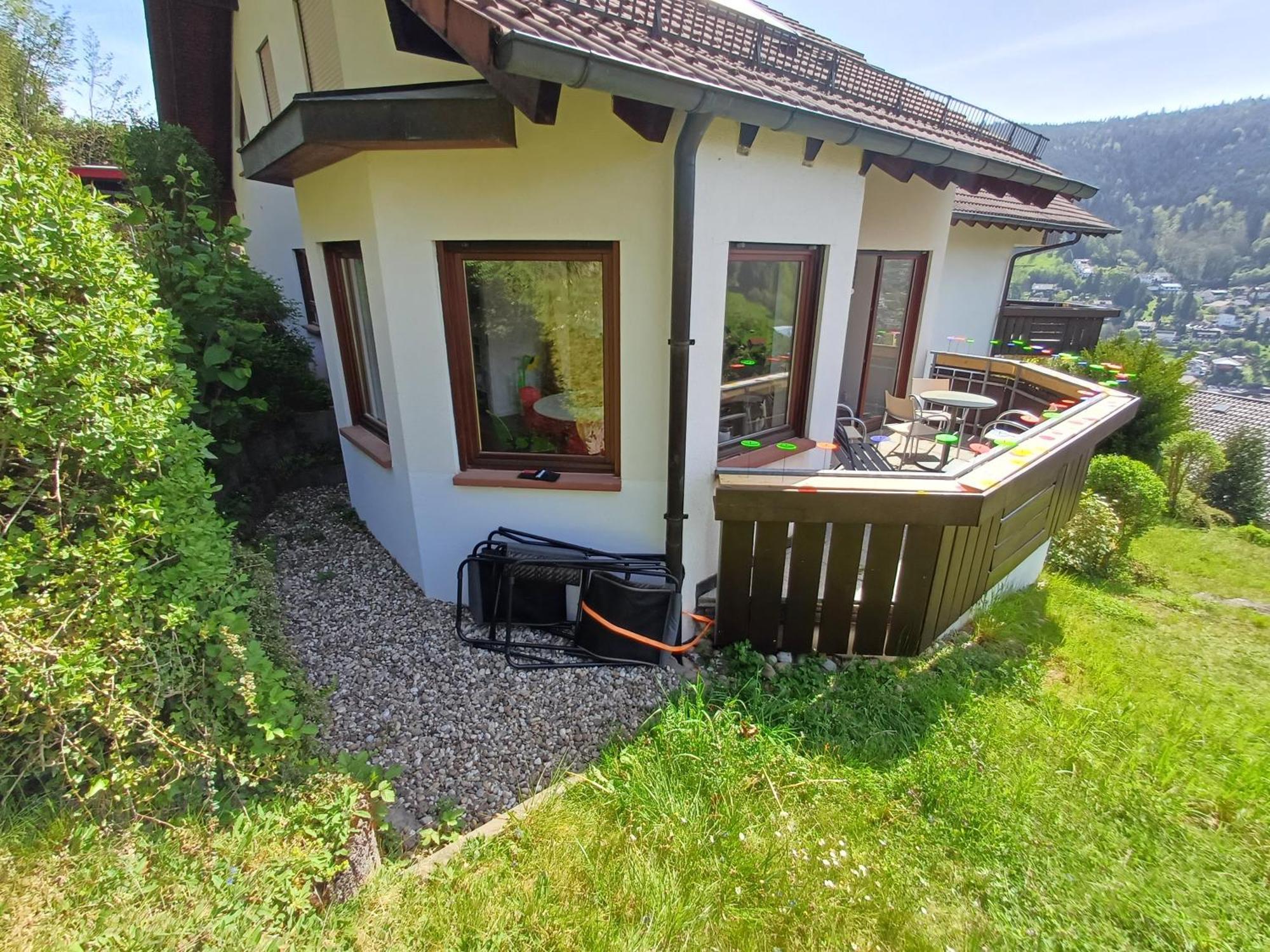 Ferienwohnung Panoramablick Bad Wildbad Eksteriør billede
